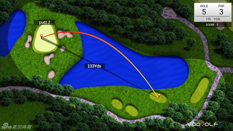 朴城炫与同组球员走向下一洞，阳光下的身影自信从容，冠军气场初显