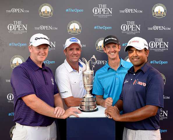 阿尼班·拉西里在比赛中陷入长草困境，表情专注而略带凝重，正为关键一击寻找最佳方案。