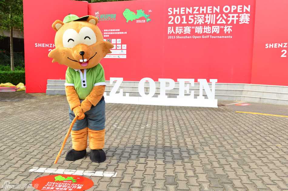 隆重的开球仪式上，重要嘉宾正优雅挥杆，彩球飞向远方，周围观众报以热烈掌声。