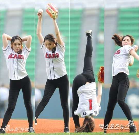 从艺术体操国手到篮球宝贝,一字马女神申秀智的百变人生 变身篮球宝贝的申秀智身着亮眼队服在场边热舞,活力四射的笑容与动感身姿成为赛场一道靓丽的风景线