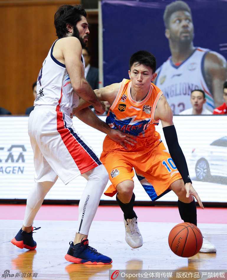 沪上烽火与川军铁骑:回顾CBA经典赛季的本土力量与外援狂潮 四川队外援迪奥古在重重包围中强行上篮,展现出惊人的核心力量和得分决心