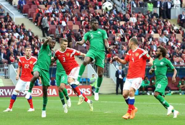 俄罗斯5-0血洗沙特:世界杯揭幕战百年纪录改写,东道主创历史第二大胜 俄罗斯5-0血洗沙特:世界杯揭幕战百年纪录改写,东道主创历史第二大胜