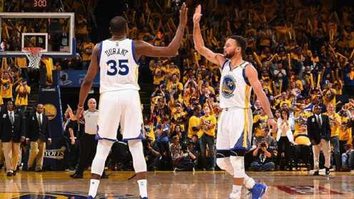 标题：季后赛横扫之夜！勇士128-103狂胜开拓者