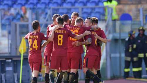 标题：罗马1-2热那亚：德罗西弑旧主，争四遭重创