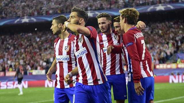 2016-17赛季欧冠D组第4轮：马德里竞技主场2-1绝杀罗斯托夫