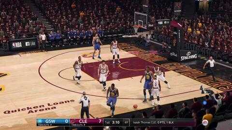 2016年NBA总决赛骑士1-3逆转勇士夺冠