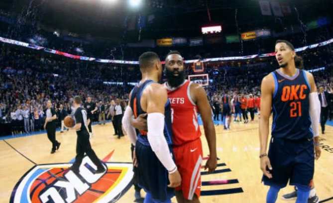 【西部第五vs联盟第一：火箭季后赛首轮硬磕雷霆】