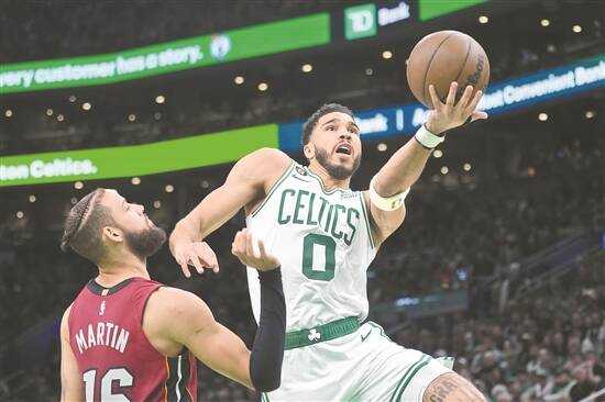 凯尔特人147-129热火：首节53分刷新队史纪录