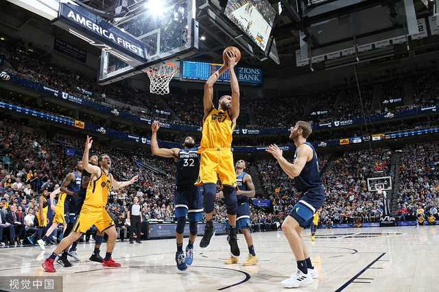 华子43+6+5带队3连胜 森林狼116-105送爵士10连败