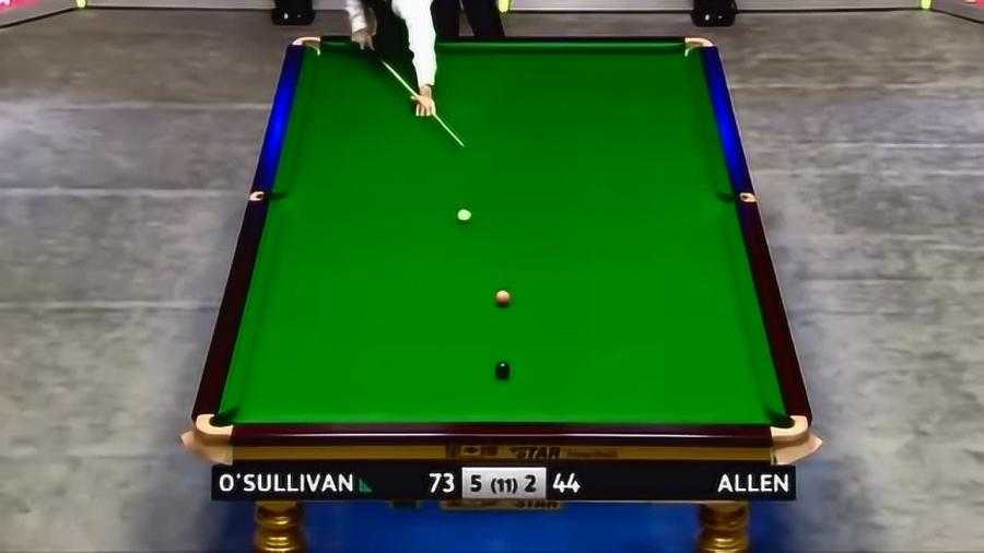 奥沙利文三破百6-2艾伦晋级冠中冠决赛（23字）