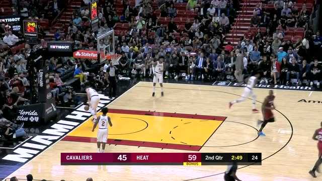 重返克城上演里程碑之夜，詹姆斯率骑士大破热火