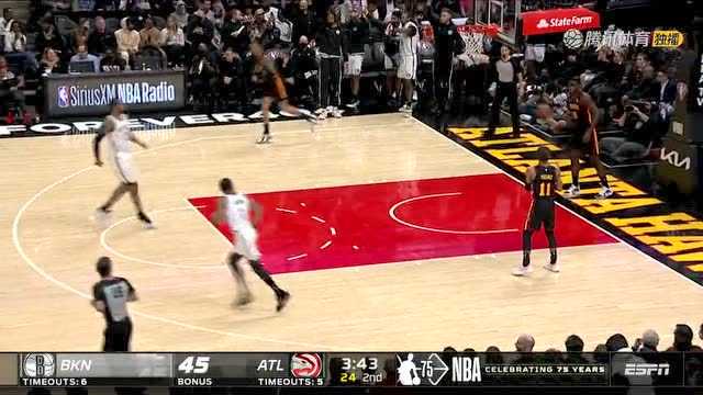 老鹰141-107客场狂胜篮网，杰伦比肩詹皇书写历史